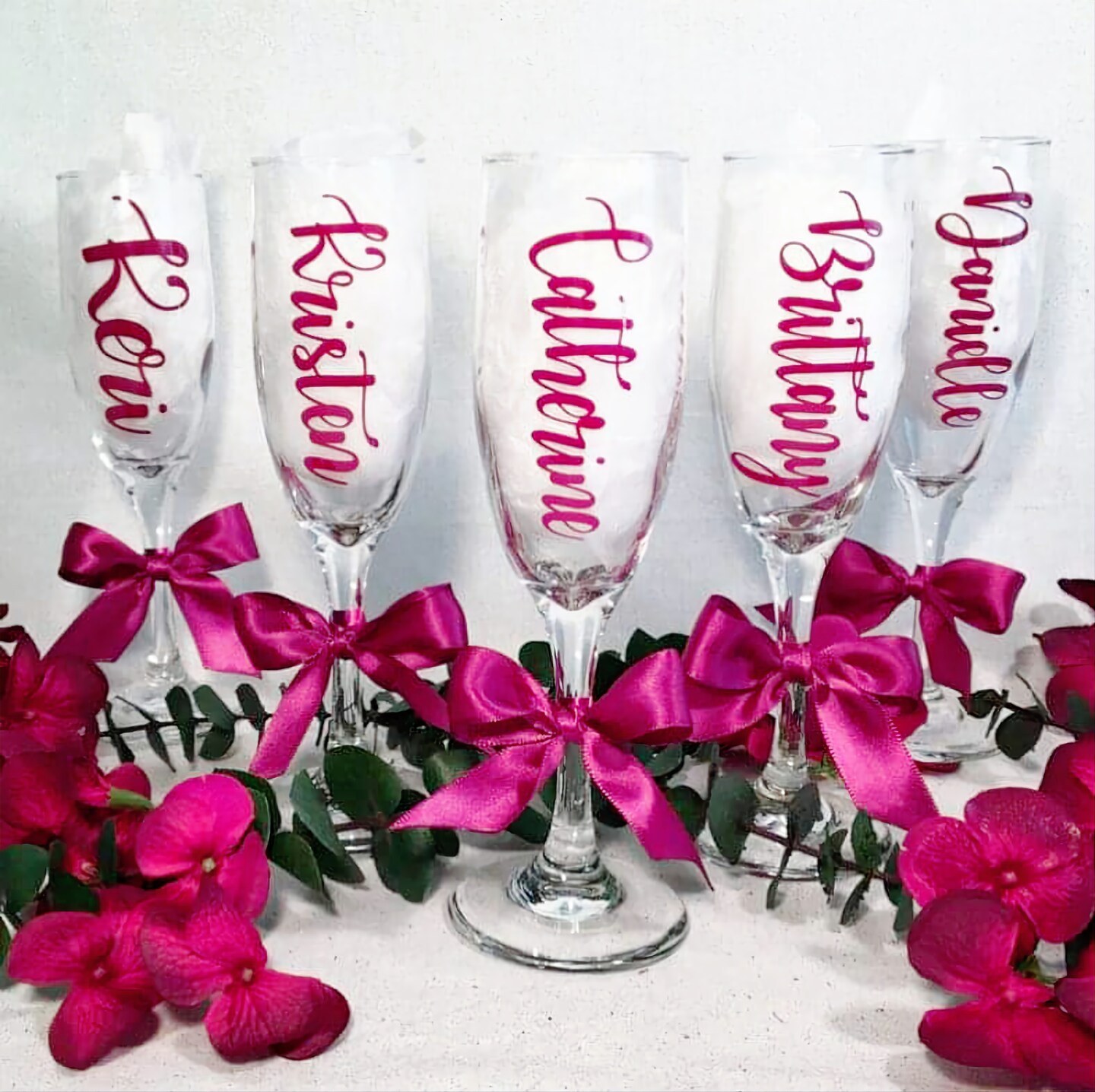 Custom Bride Groom Champagne Flutes, Mr Mrs Toasting Glasses, Custom Wedding  Glass, Anniversary Birthday Party Bridal Shower Gifts | MakerPlace by  Michaels