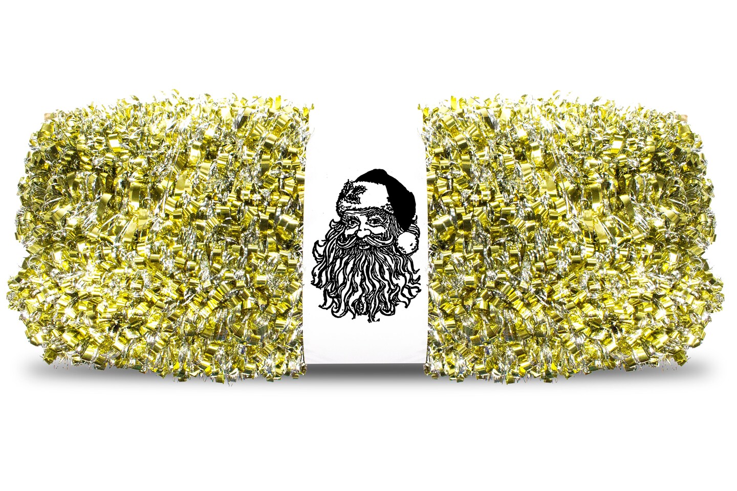 100&#x27; Gold and Silver Metallic Tinsel Garland