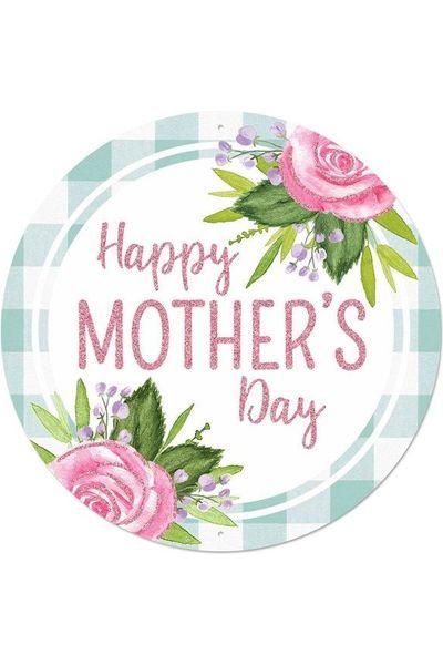 8&#x22; Metal Sign: Happy Mother&#x27;s Day