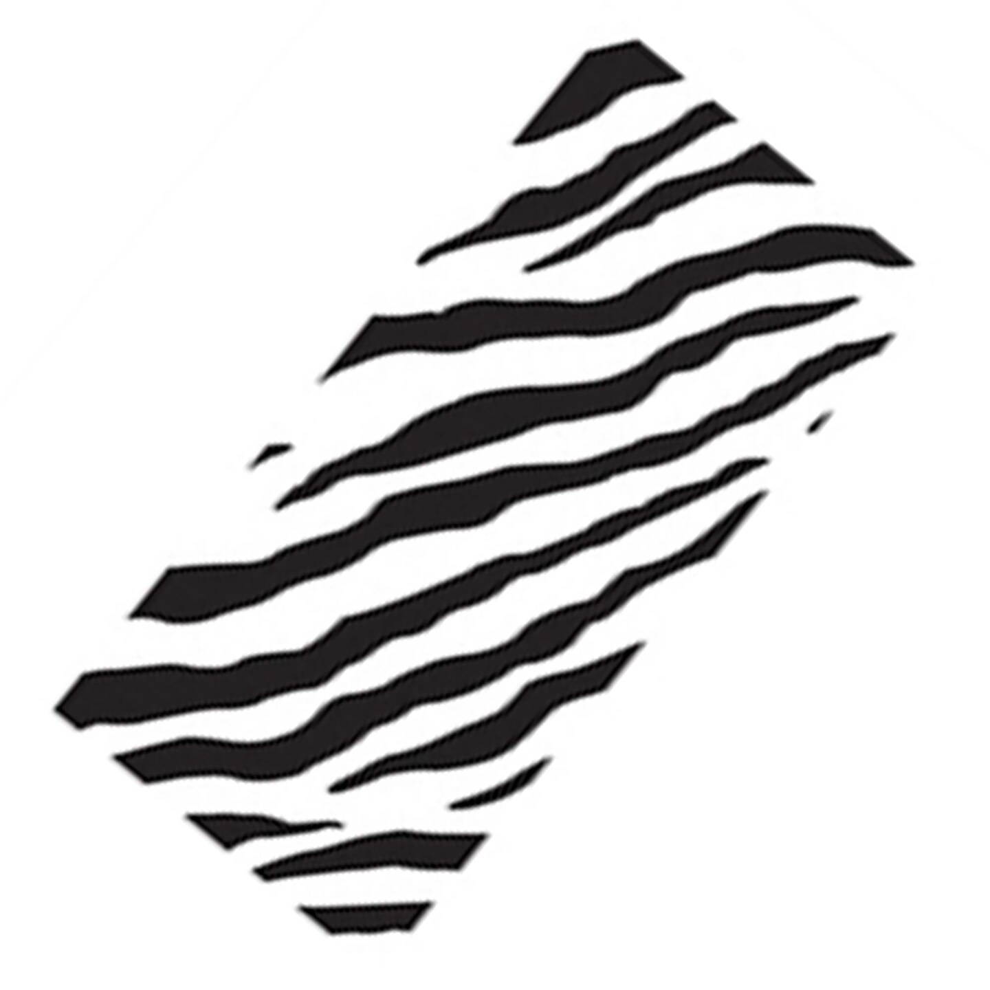 Large Zebra Stripe Favor Bags 20 Pack
