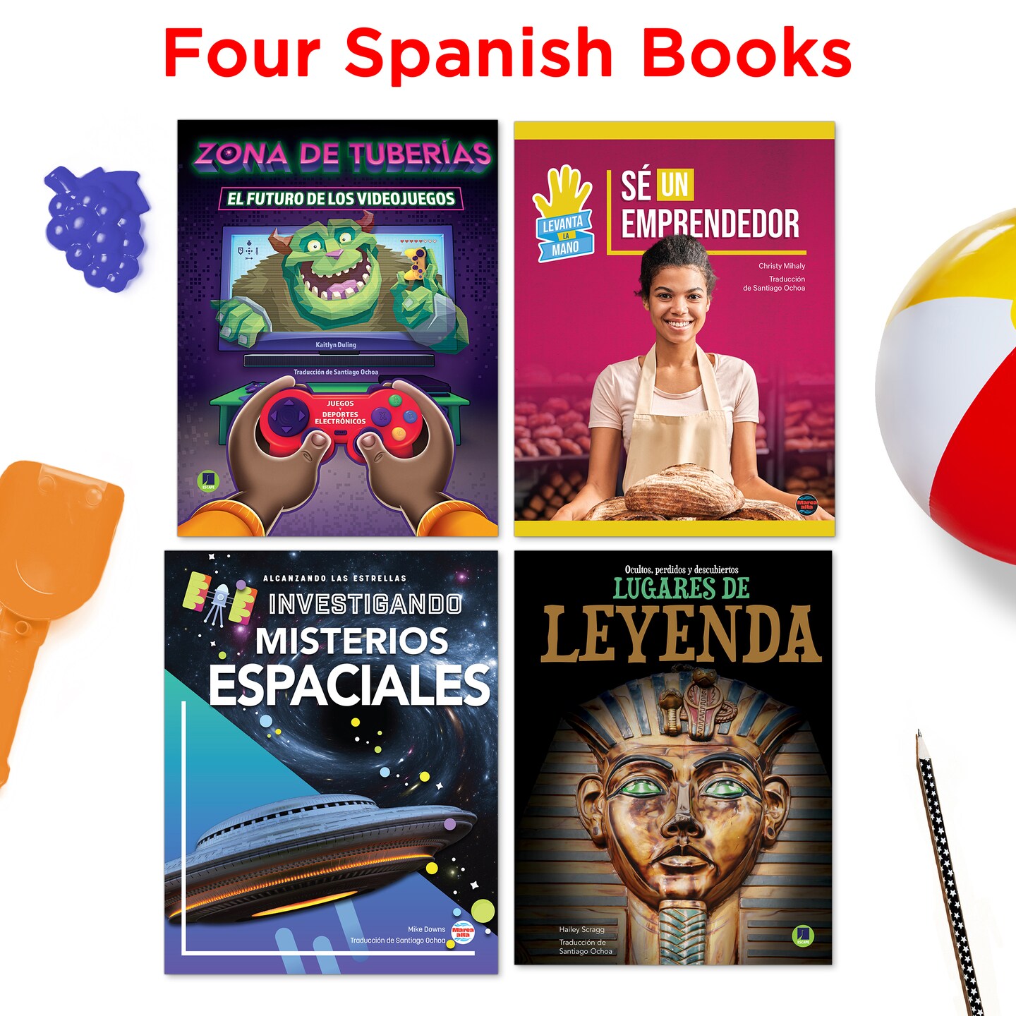 Summer Bridge Activities Grades 7-8 Spanish Summer Learning Backpack, Spanish Language 7th Grade to 8th Grade Workbook All Subjects, Flash Cards, Middle School Nonfiction &#x26; Fiction Children&#x27;s Books