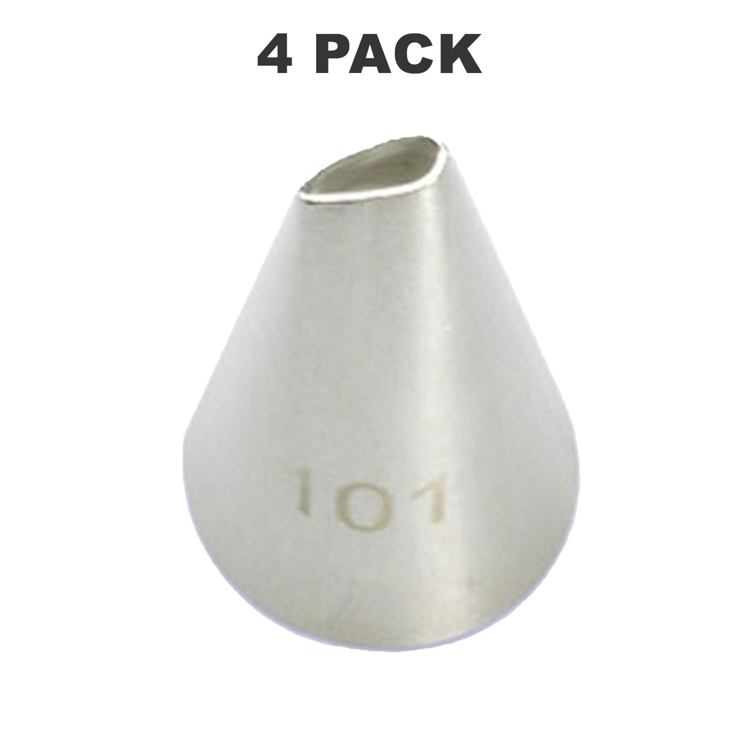 Wilton Petal Decorating Tip 1-1/4&#x22; Length Stainless Steel