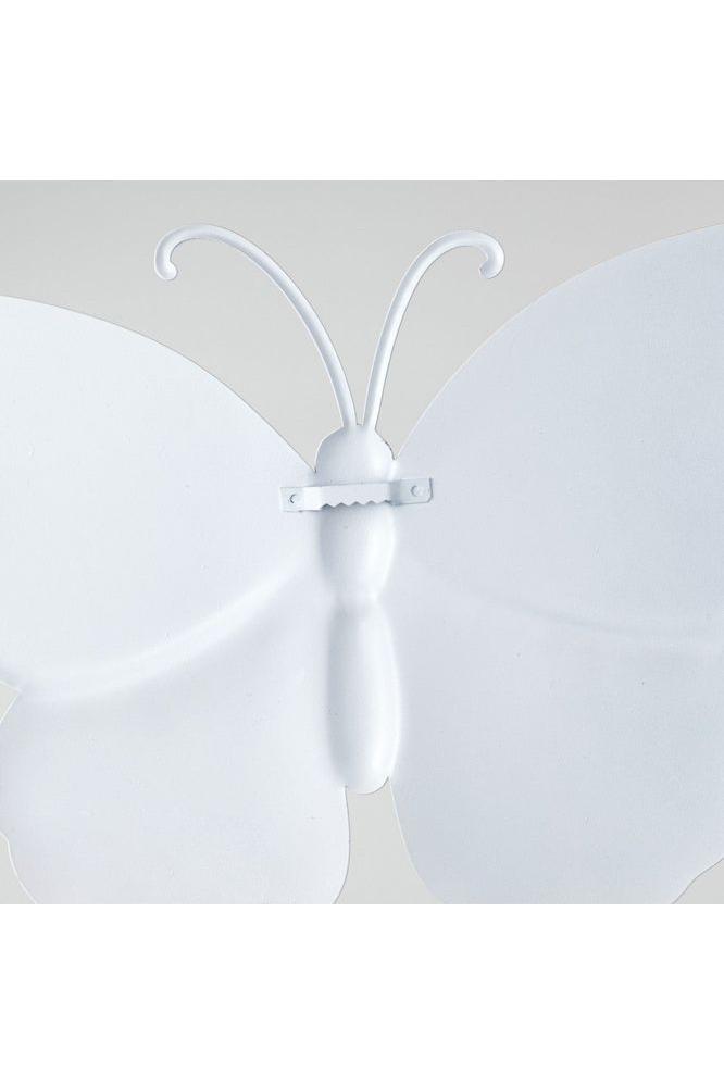 12&#x22; Metal Embossed Butterfly: Monarch