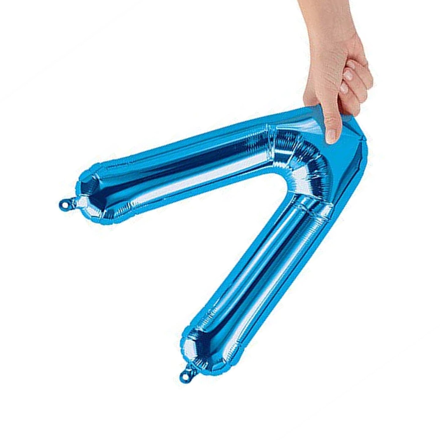 NorthStar Balloons&#xAE; 16 Inch Letter V Blue Air Fill Only