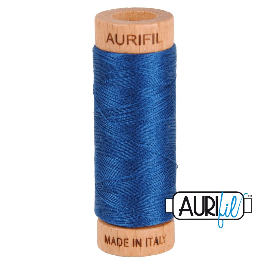 Medium Delft Blue (2783) | 80wt Small Spool (274M / 300Y) | Aurifil Thread