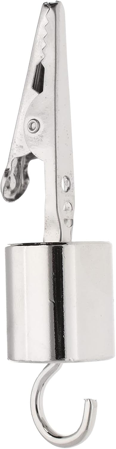 The Beadsmith Kumi Weight Lite – 45gm (1.6oz) Weight, 3.25” with .75” Alligator Clip – Use When Creating Kumihimo Braids, for Consistent Tension When Braiding