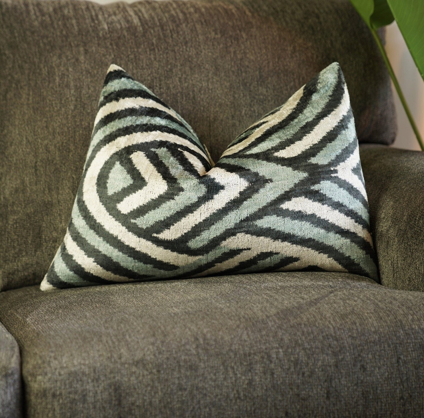 Black and grey shops decorative pillows