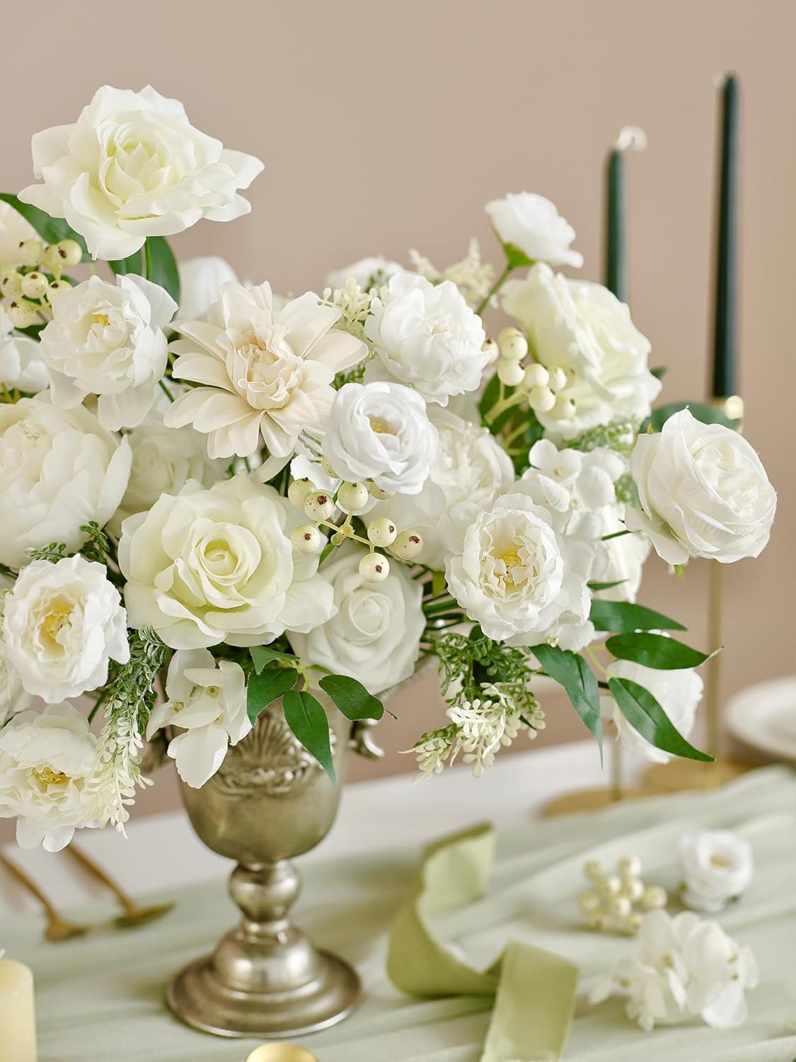 Artificial Flowers DIY Box Set Fake Roses Bouquet