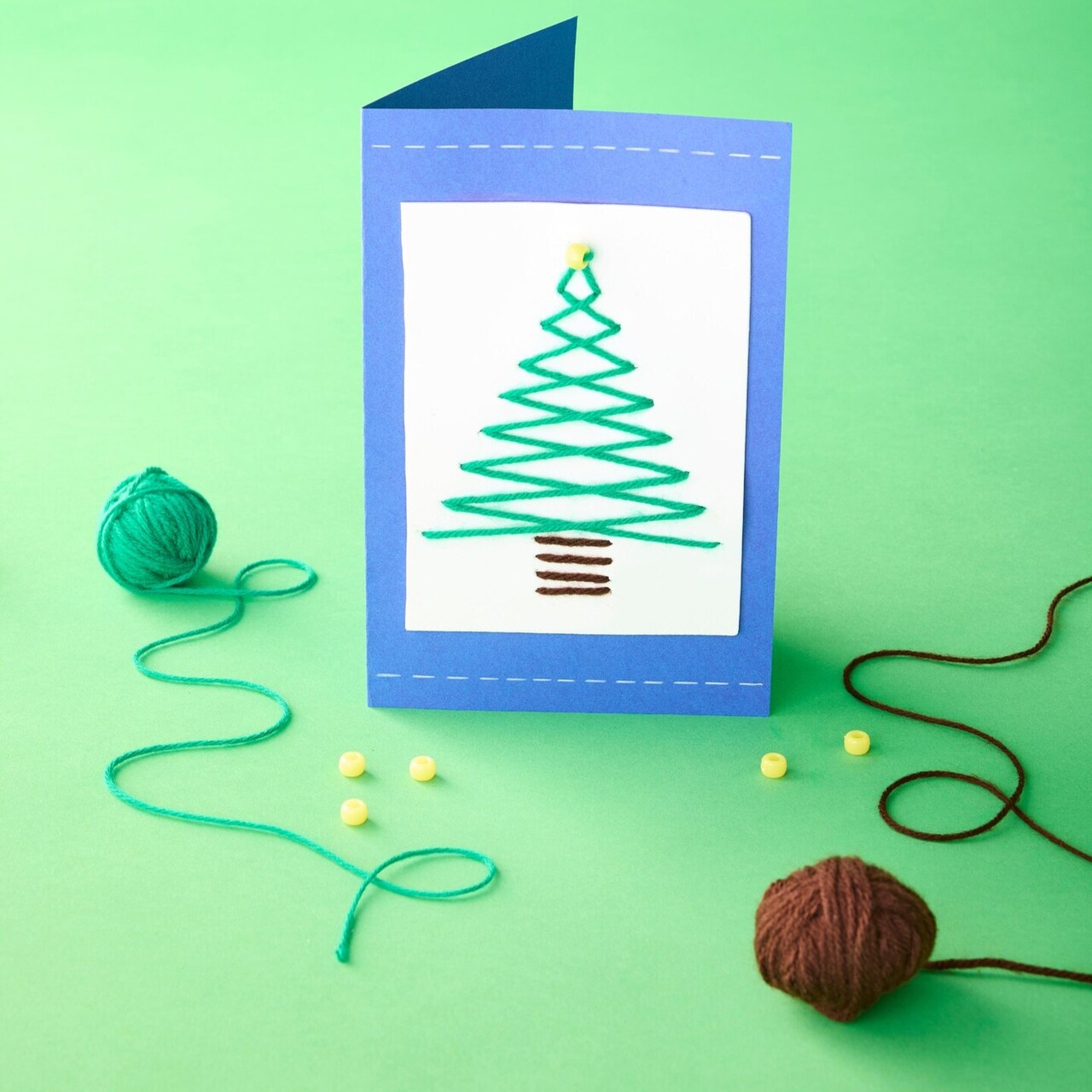 Winter Workshop: Hand Stitched Card