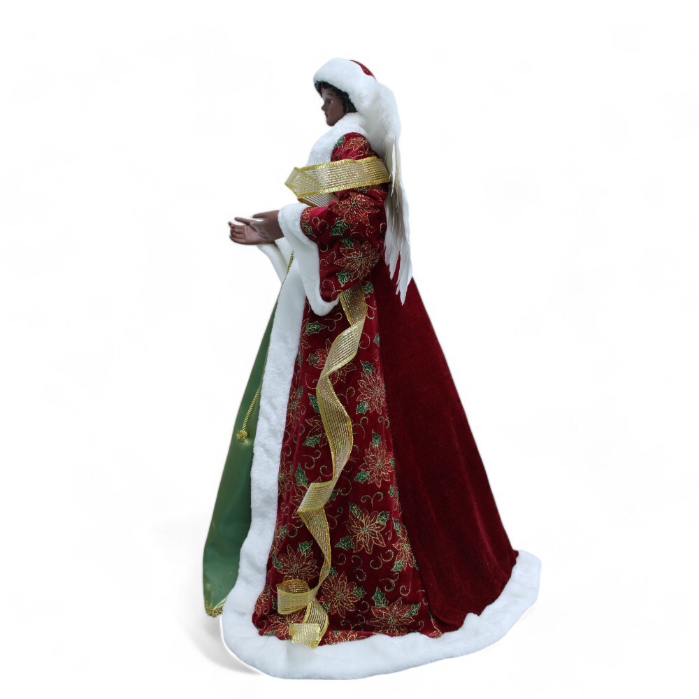 38.6&#x201D; African American Angel - Elegant Christmas Decoration
