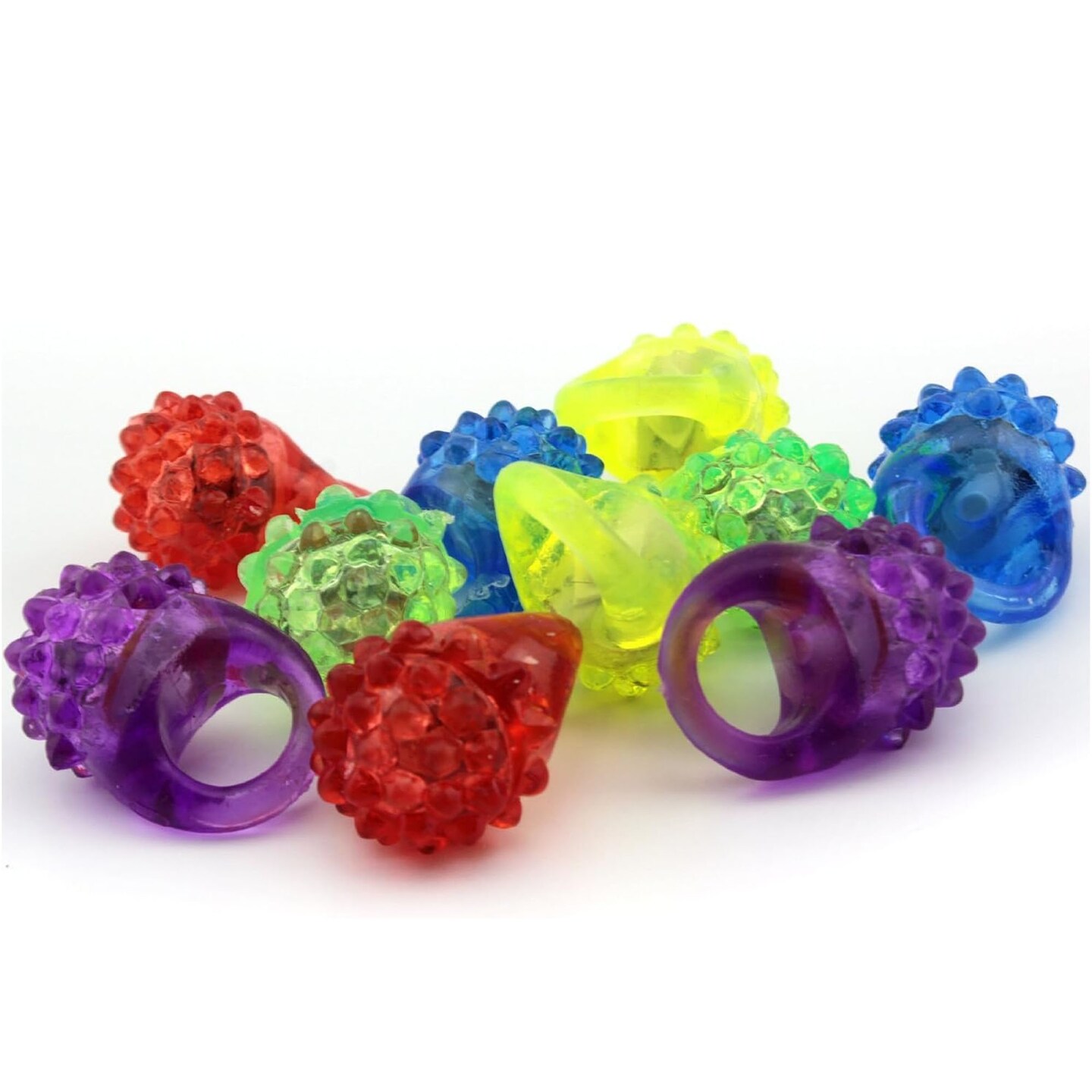 Flashing Grape Ring Assortment 24 Ct