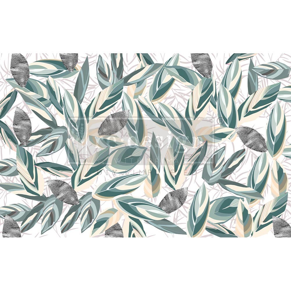 Decoupage Decor Tissue Paper - Radiant Eucalyptus - 1 sheet, 19"x30"