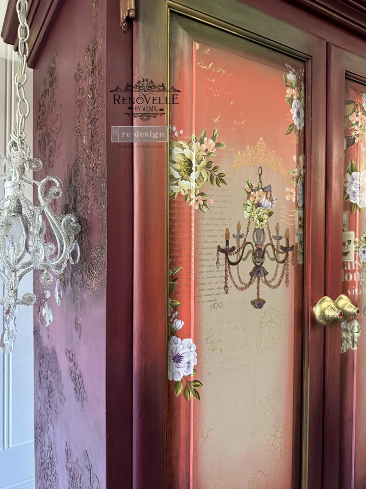 Decor Transfers® 24x35 - Cece With Love, Skully - total sheet size 24"x35", cut into 2 sheets