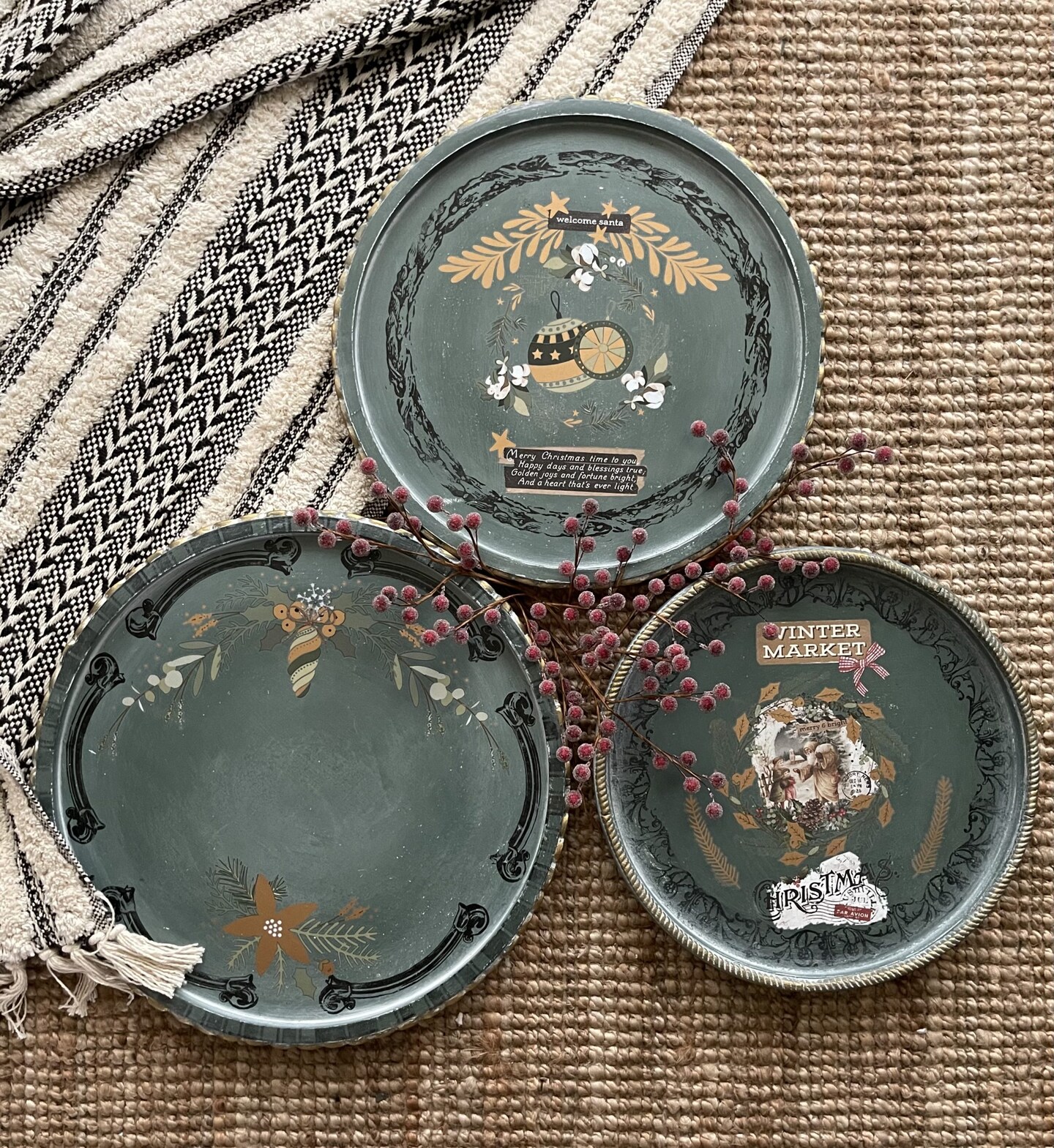 Small Transfers - Holiday Spirit - 3 sheets, 6&#x22;x12&#x22;