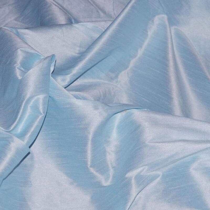 Polyester Silk Fabric Faux Silk Dupioni Fabric