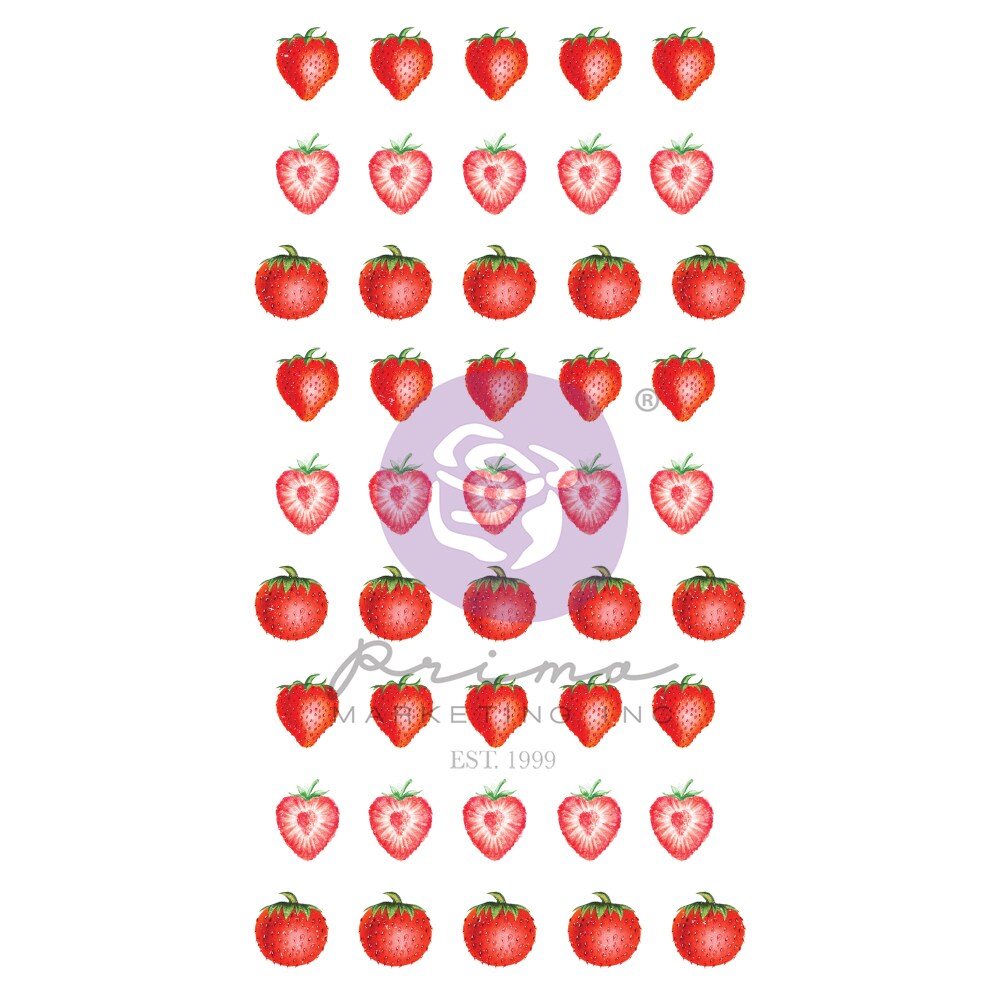 Strawberry Milkshake Collection Puffy Stickers - 45 pcs