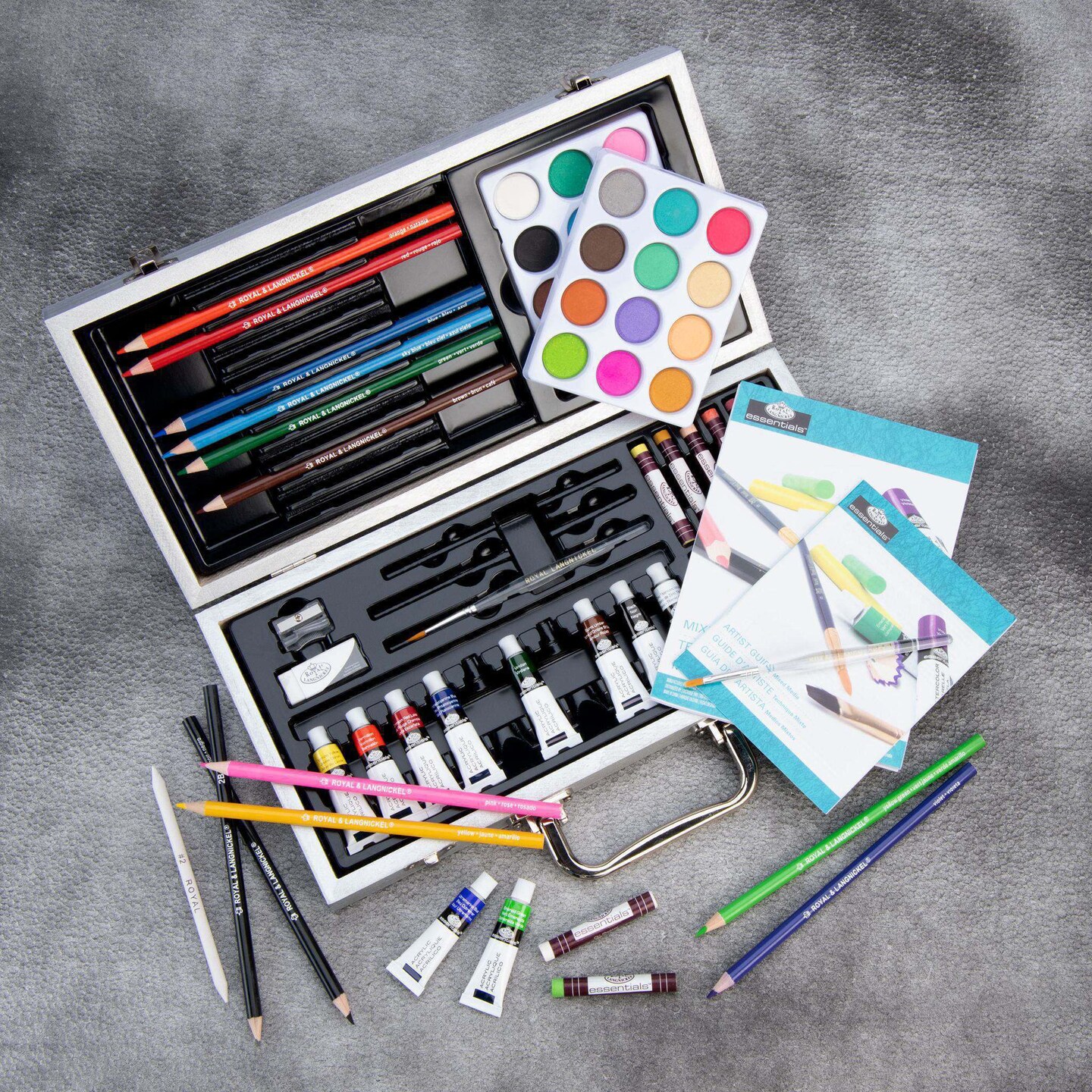 RSET-MM3000 | Essentials&#x2122; 85pc Mixed Media Beginners Travel Art Set