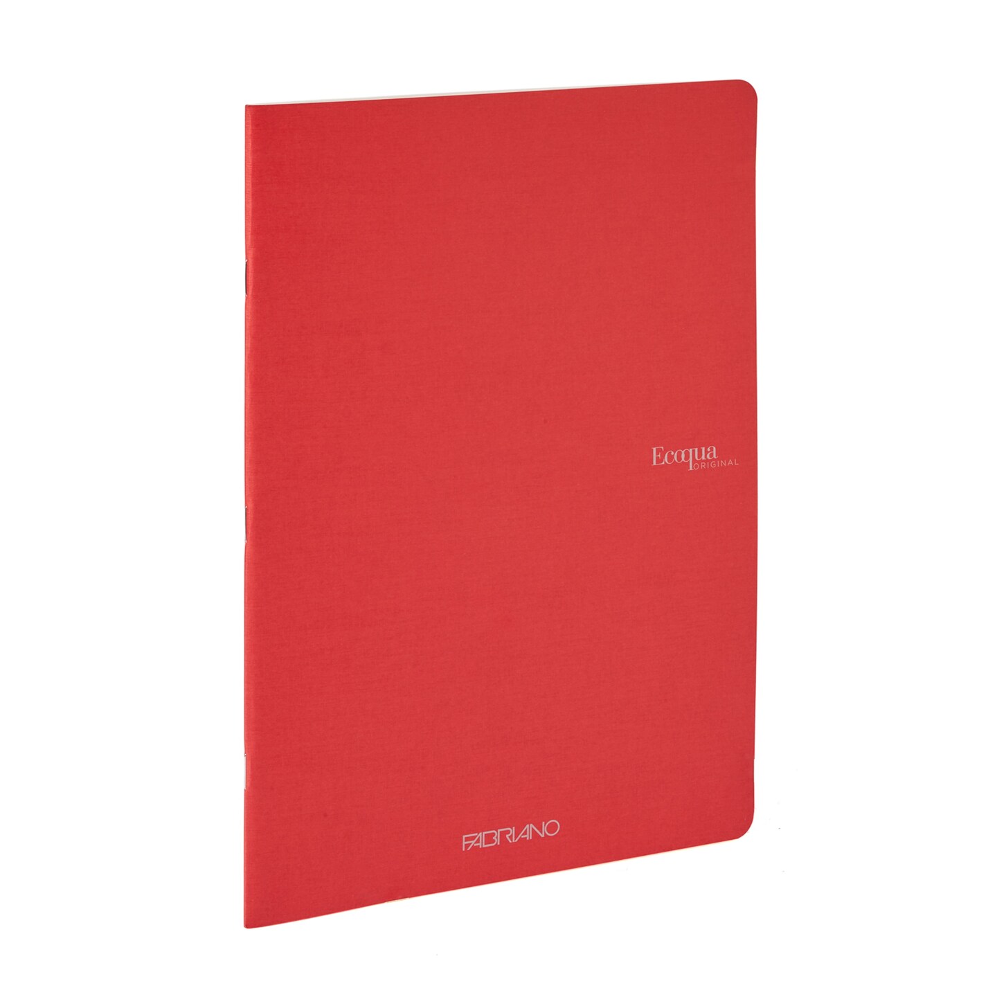 Fabriano Ecoqua Original Saddle-Stitched Notebook, Size A5, 40 Sheets, 5.8" x 8.3"