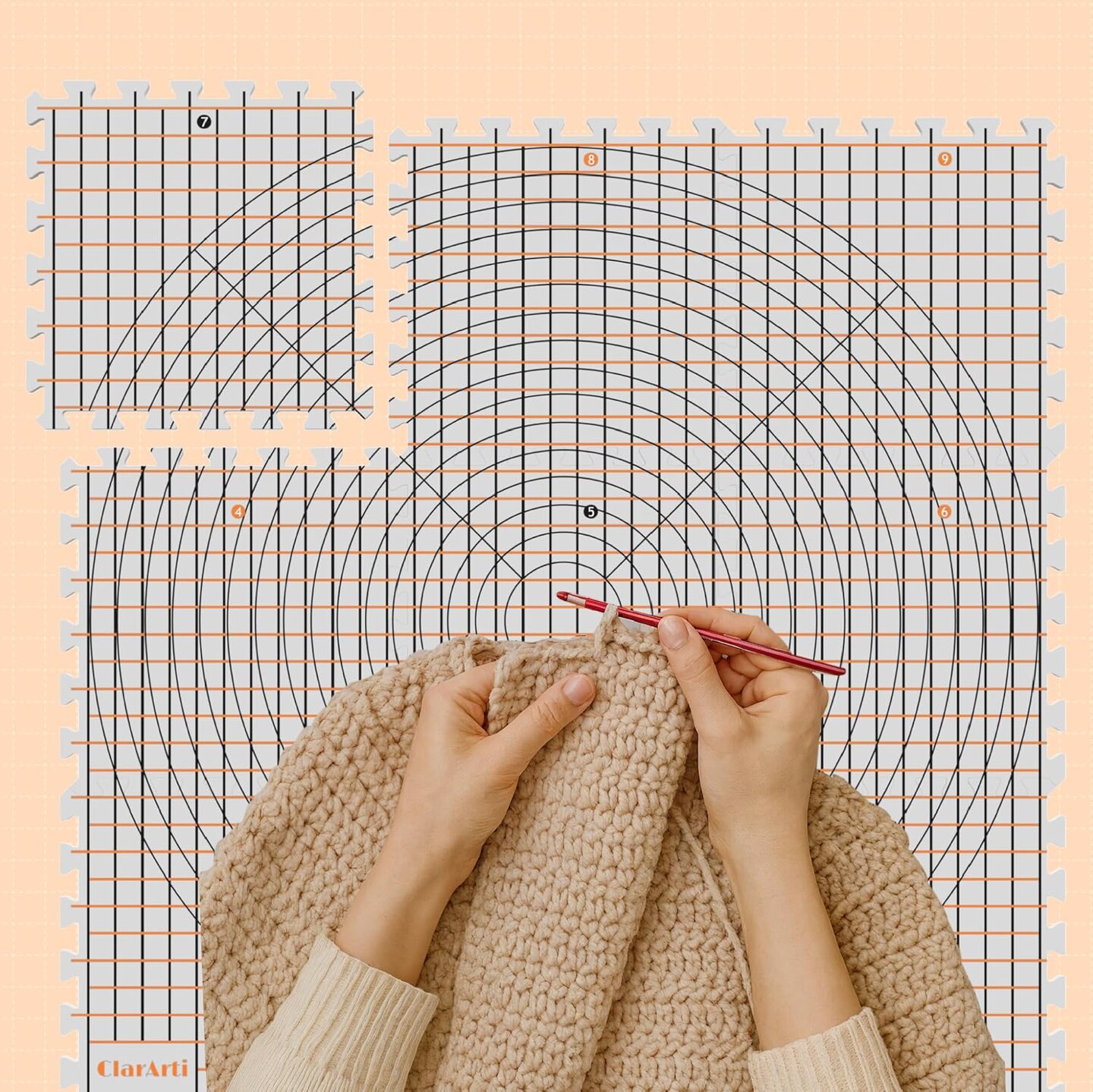Blocking Mats for Knitting &#x26; Crochet