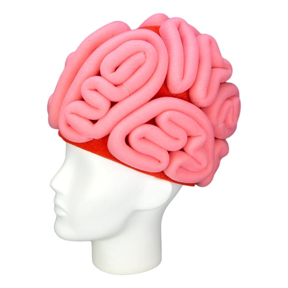 Edge Collections - Pink - Novelty Brain Hat for Events and Parties!