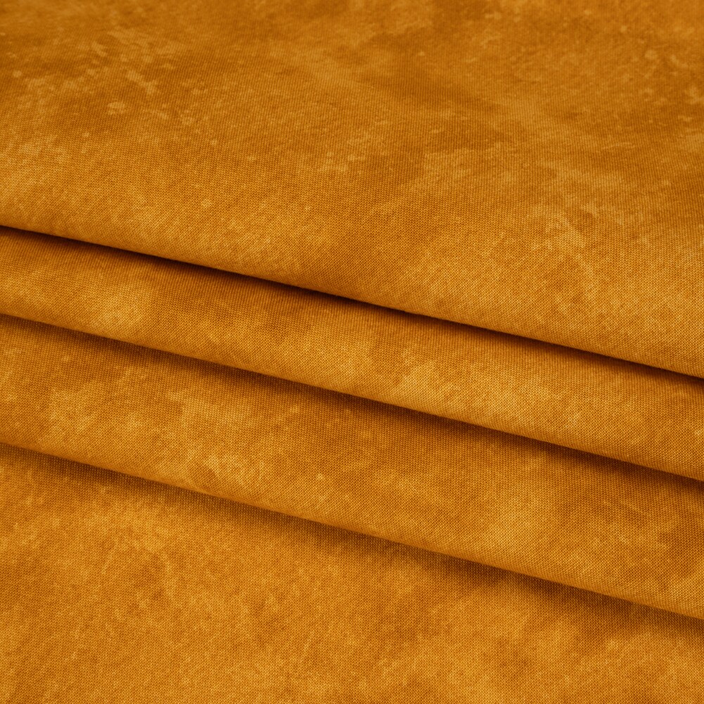 1 Yard Fools Gold Quilting Cotton Toscana Collection Vibrant Abstract 44 inch Width