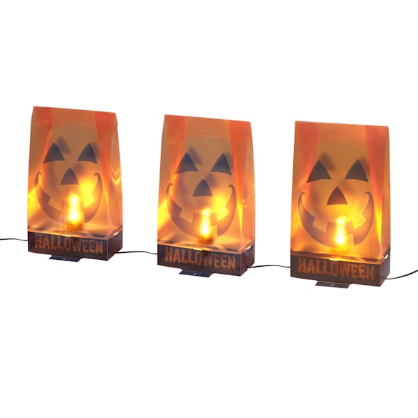 36&#x22; Halloween LED Pumpkin Luminary Lights