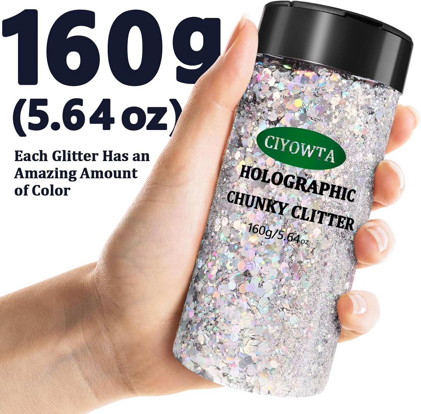 Holographic Glitter for Resin