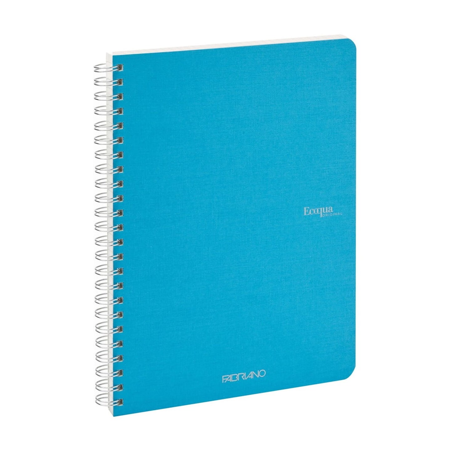 Fabriano Ecoqua Original Spiral-Bound Notebook, A5, 70 Sheets