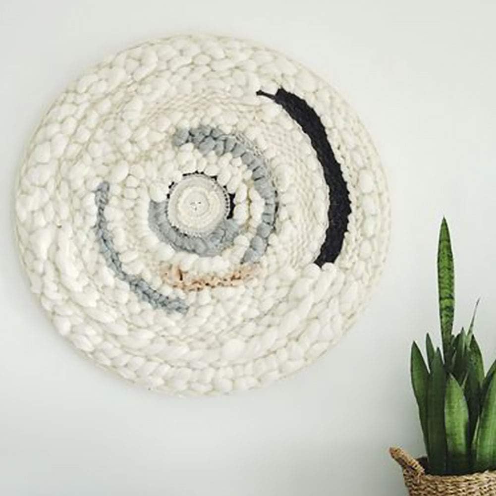 Handmade Weaving Machine, Multifunctional Round Wooden Machine Loom