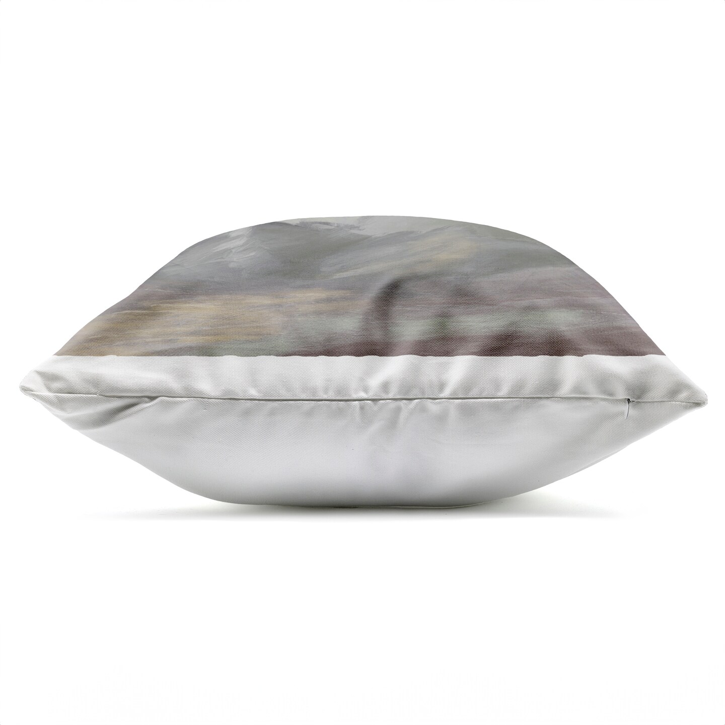 Stupell Industries Grey Foggy Mountainscape Outdoor Pillow, 18 x 7 x 18