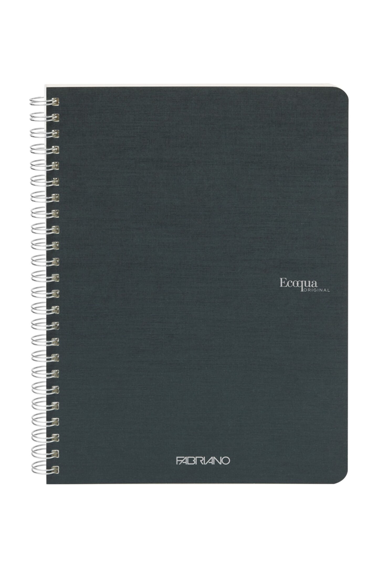 Fabriano Ecoqua Original Spiral-Bound Notebook, A5, 70 Sheets