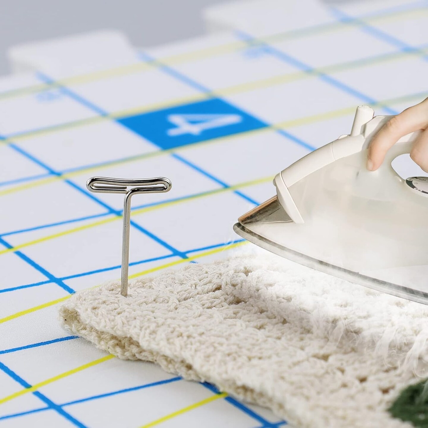 Blocking Mats for Knitting - Extra Thick Blocking Boards with Grids