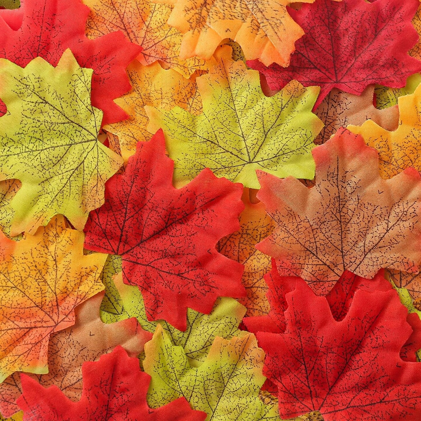 500PCS Artificial Fall Leaves