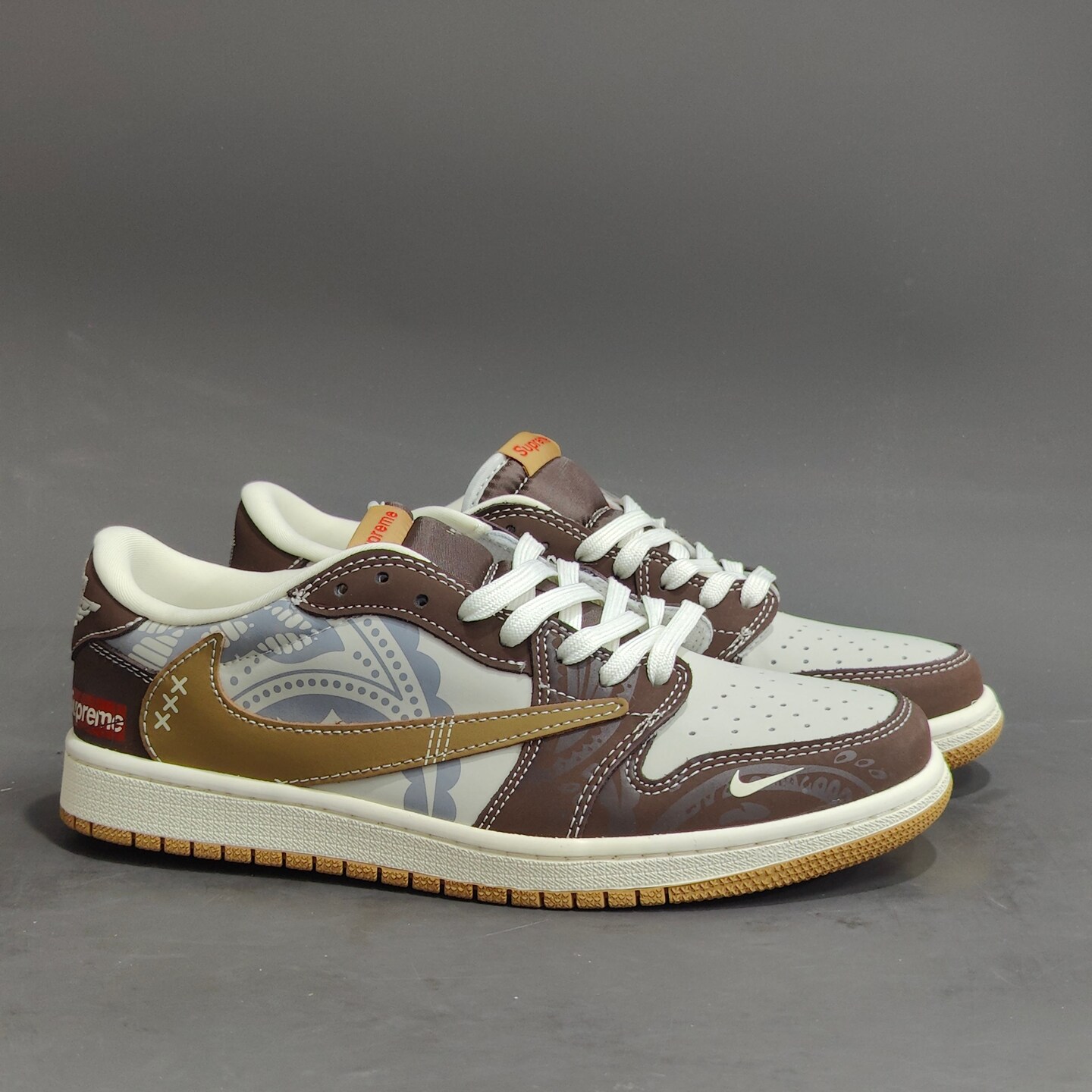 Supreme x Air Jordan 1 Low Sneaker | MakerPlace by Michaels