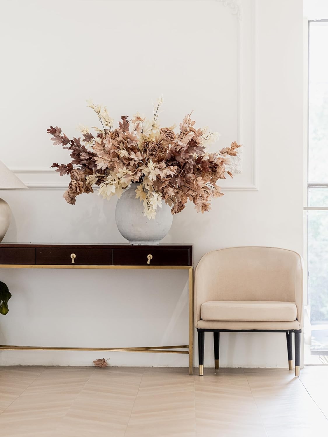 Artificial Fall Maple Leaf Stems