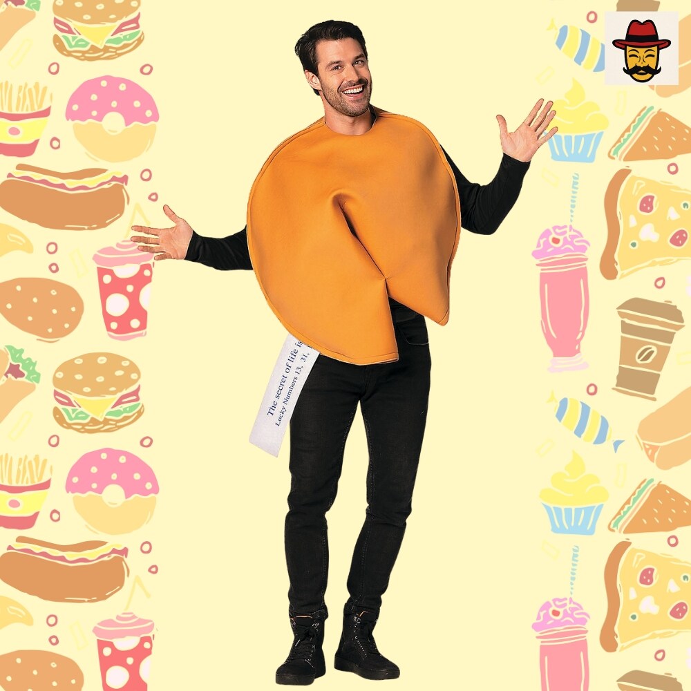 Fortune Cookie Costume Funny Food Tunic For Halloween Or Party Wear