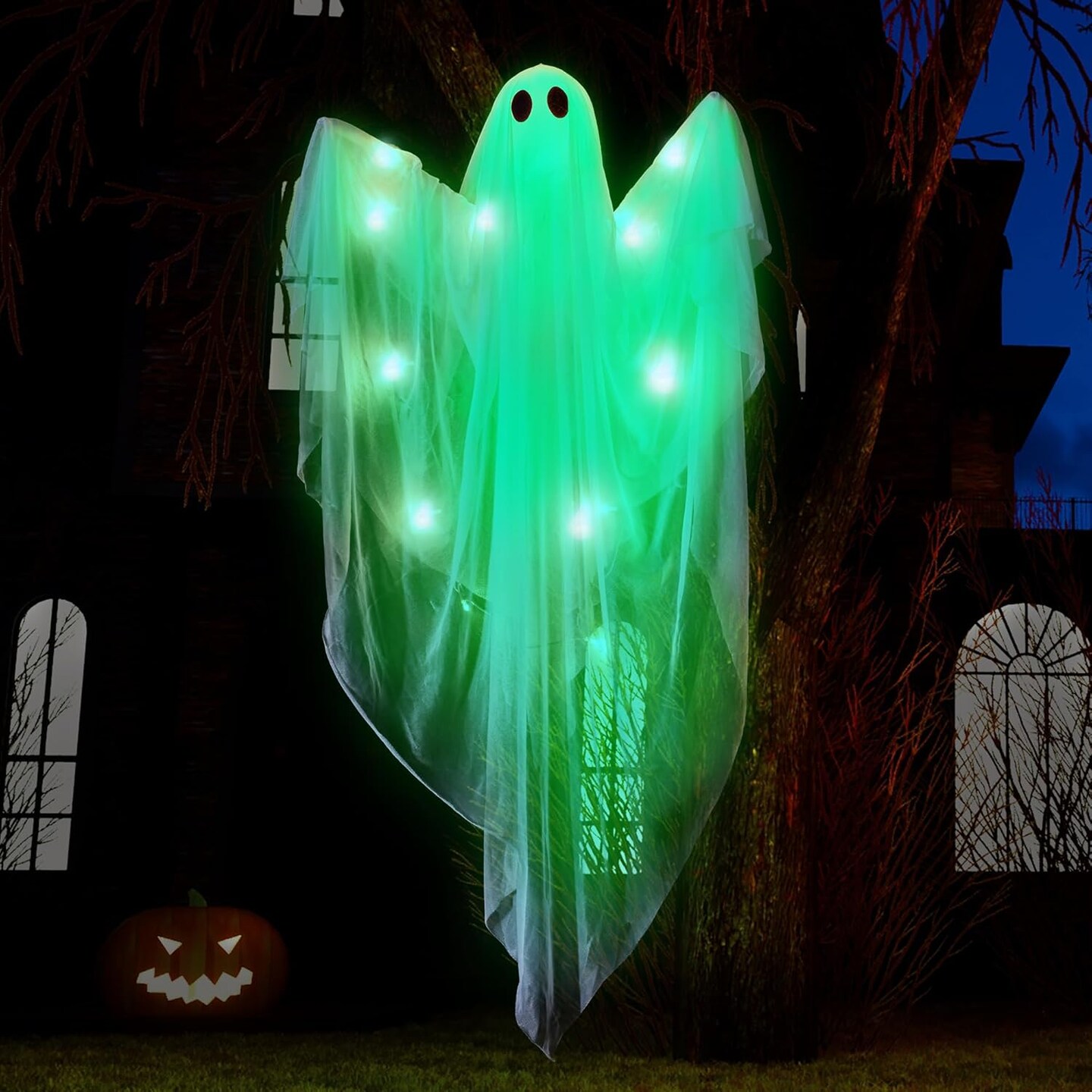 Halloween Hanging Light up Ghost