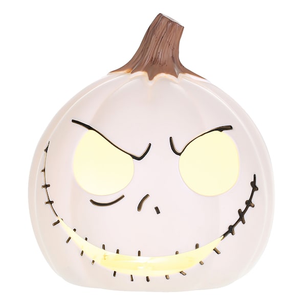 6&#x22; Jack Skellington Light&#x2011;Up Pumpkin &#x2013; The Nightmare Before Christmas