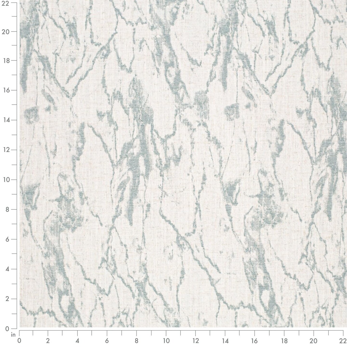 Aqua Teal Performance Grade Abstract Geometric Linen Look Print Upholstery Fabric by The Yard - SKU: Eliza Jade