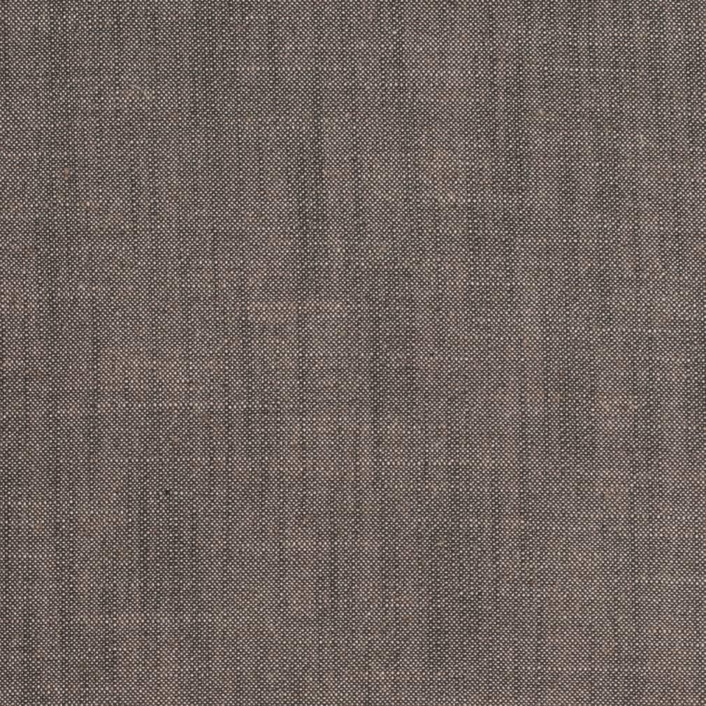 Black OEKA-TEX Standard 100 Certified Plain Linen Blend Upholstery Fabric by The Yard - SKU: Ross Peppercorn