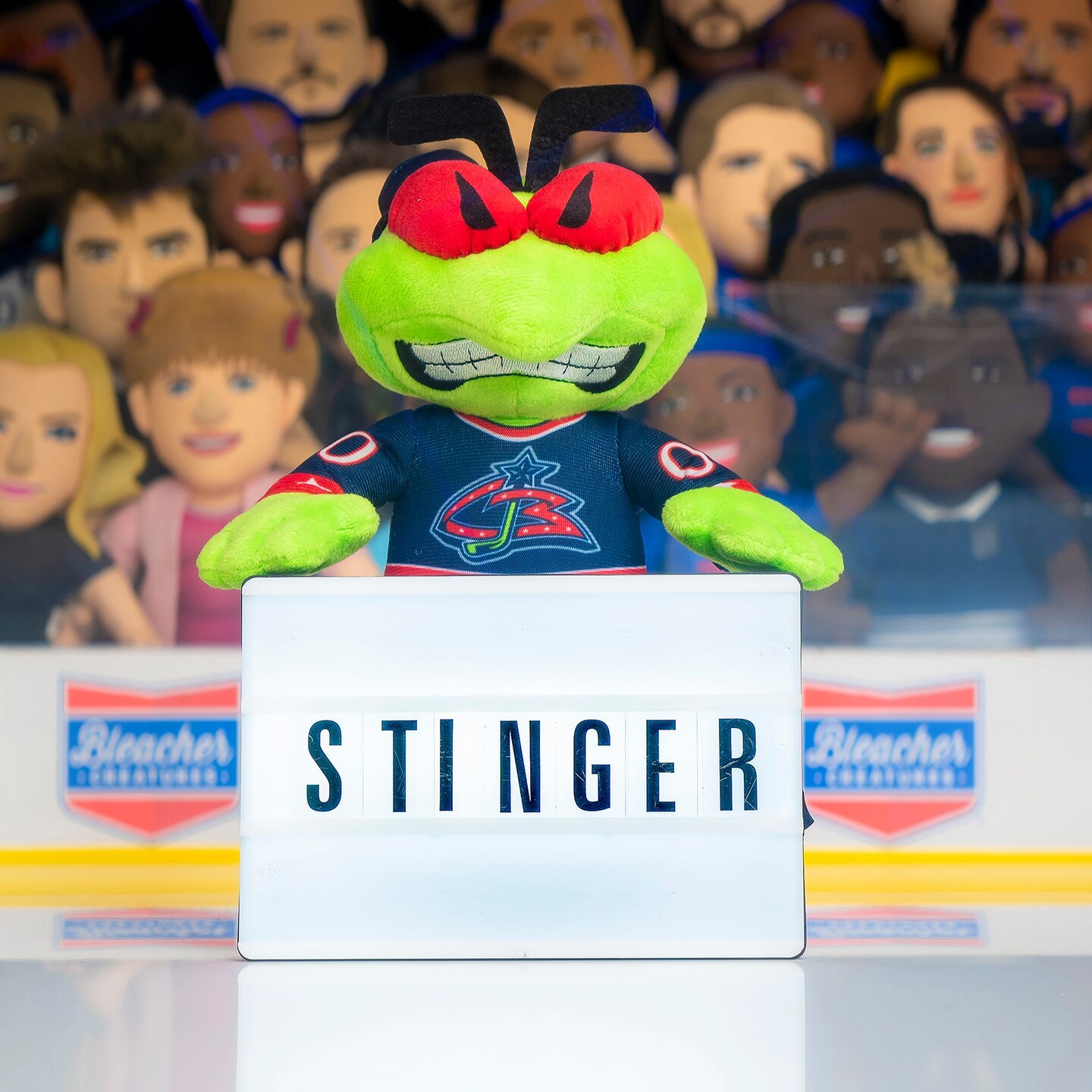 Bleacher Creatures Columbus Blue Jackets Stinger 10" Mascot Plush Figure (Throwback)