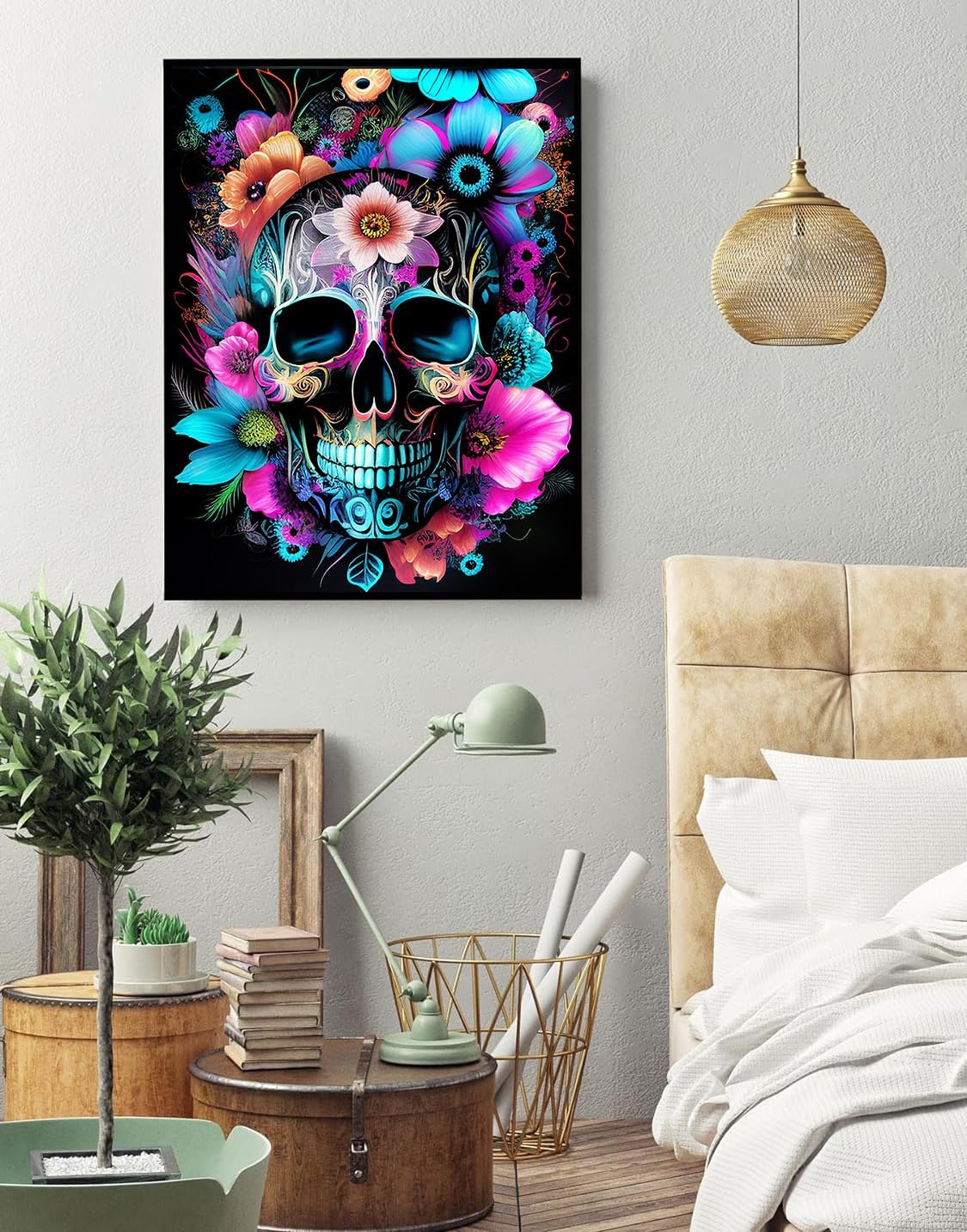 Sugar Skull Diamond Painting Kit