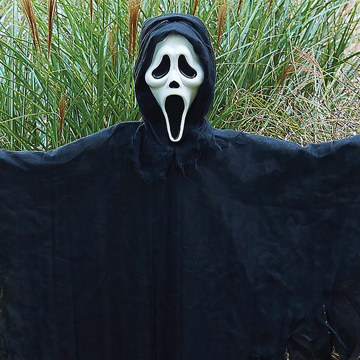 5 Inches Ghost Face Prop Scarecrow Halloween Decoration