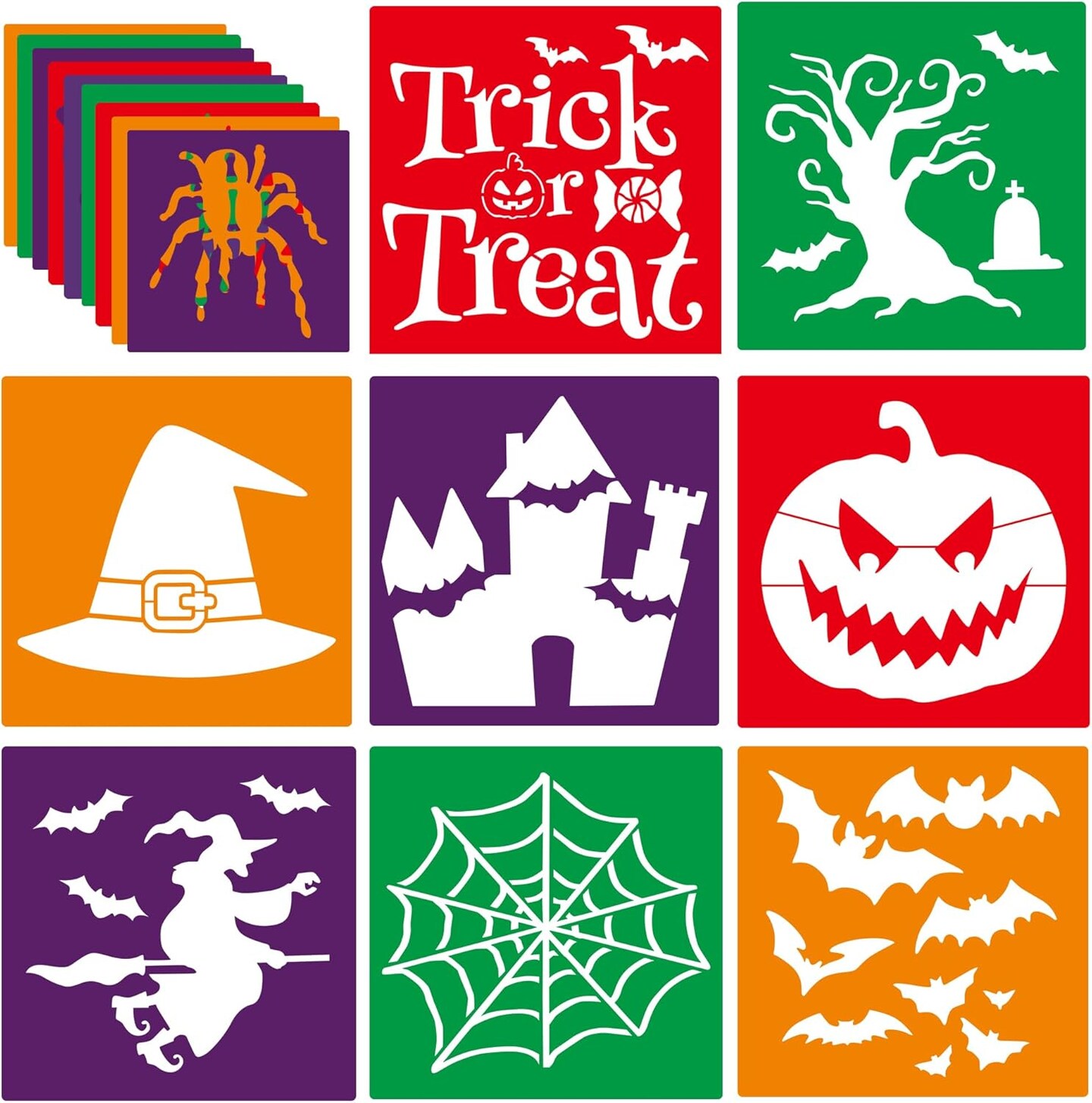 24 Pieces for Kids,Large Drawing Chalk(Halloween)