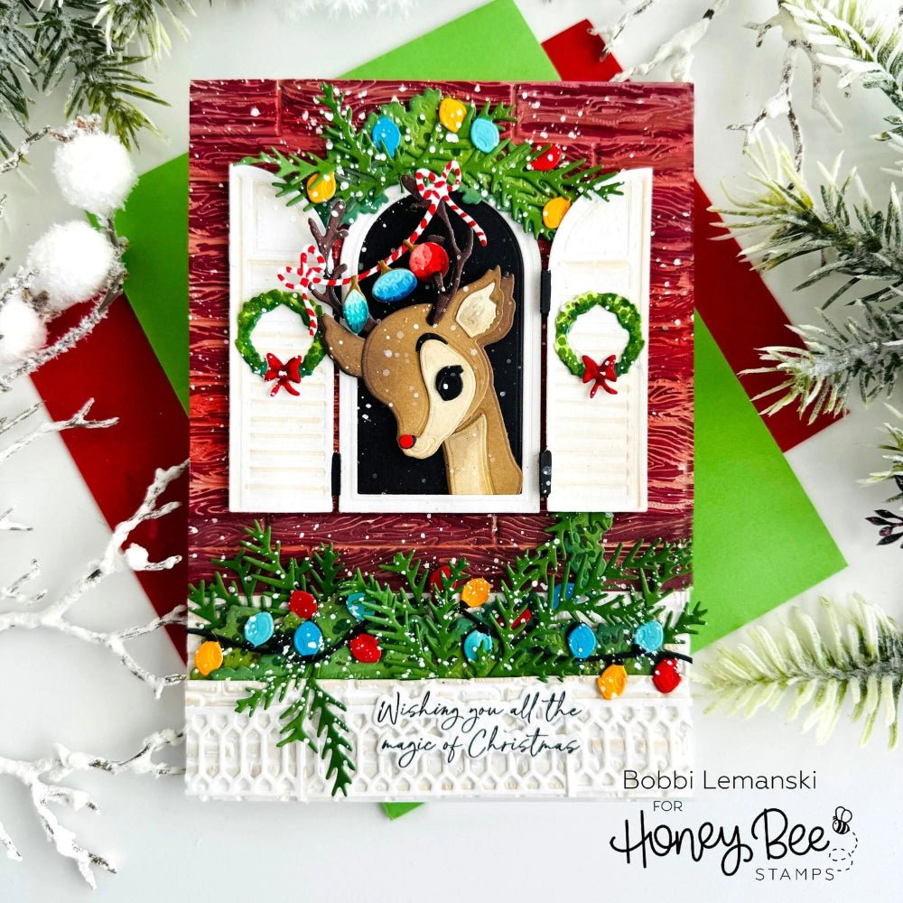 Lovely Layers: Window Holiday Add-On - Honey Cuts - Stand-Alone Dies