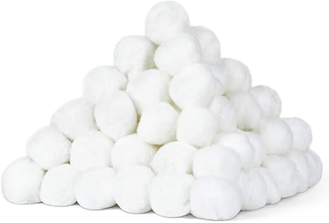 Cotton Balls – 100 Pack | Soft Craft Cotton for DIY Projects, Classrooms, and Everyday Use