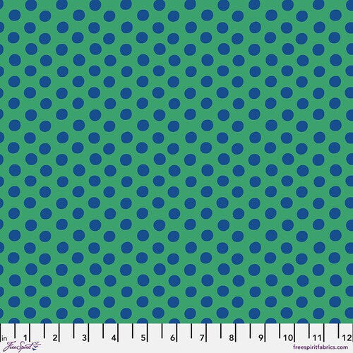 Fabric FreeSpirit Kaffe Fassett Green Spot by the Quarter Yard GP70.GREE