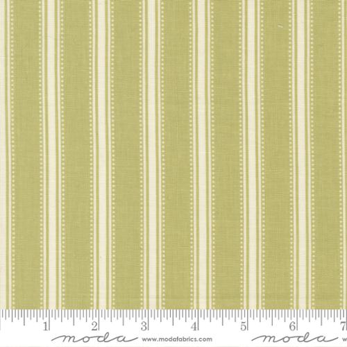 Fabric Moda Pear Dotted Stripes Sunbonnet by the Quarter Yard 31767-18