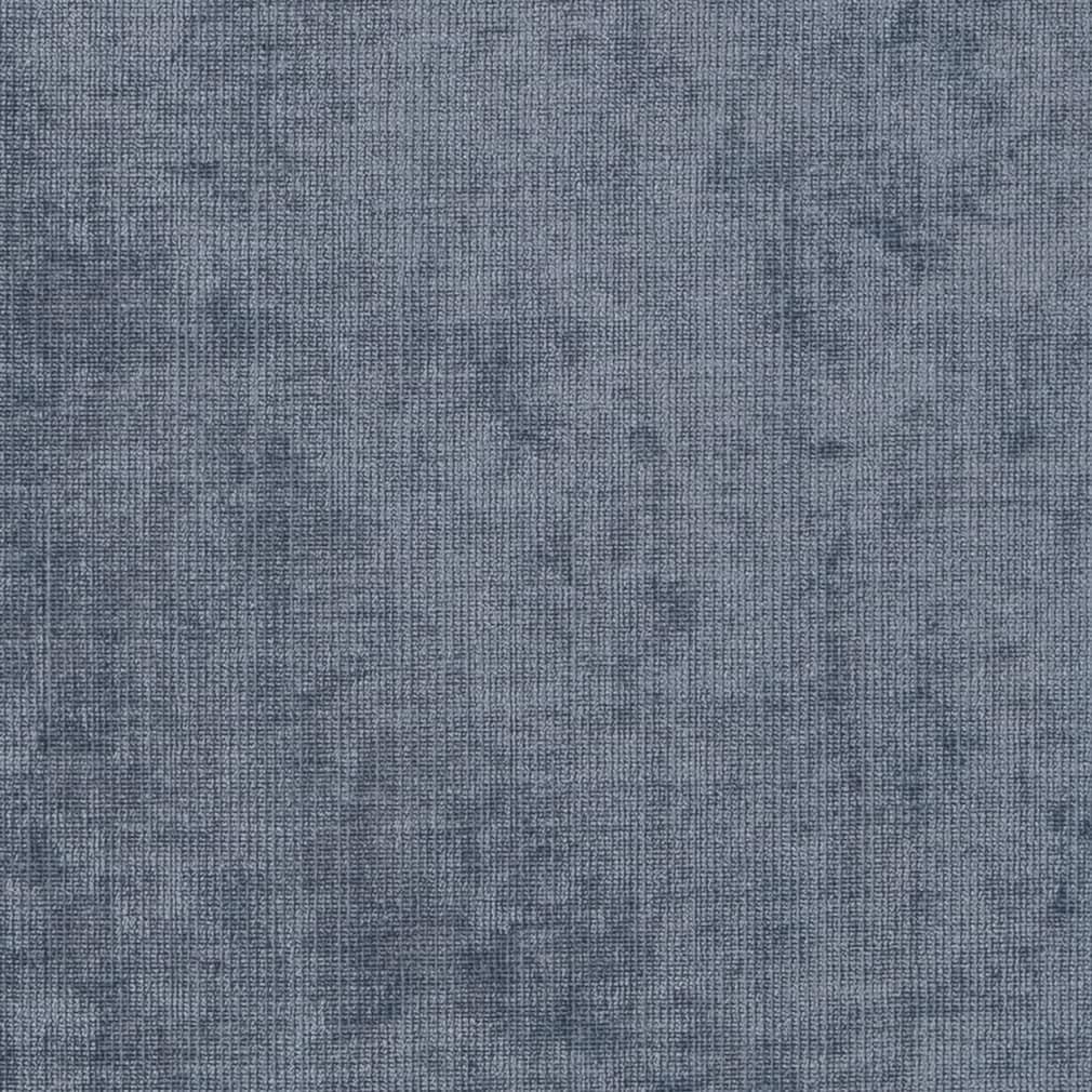 Blue Textured Velvet Upholstery Fabric by The Yard - SKU: Barstow Denim
