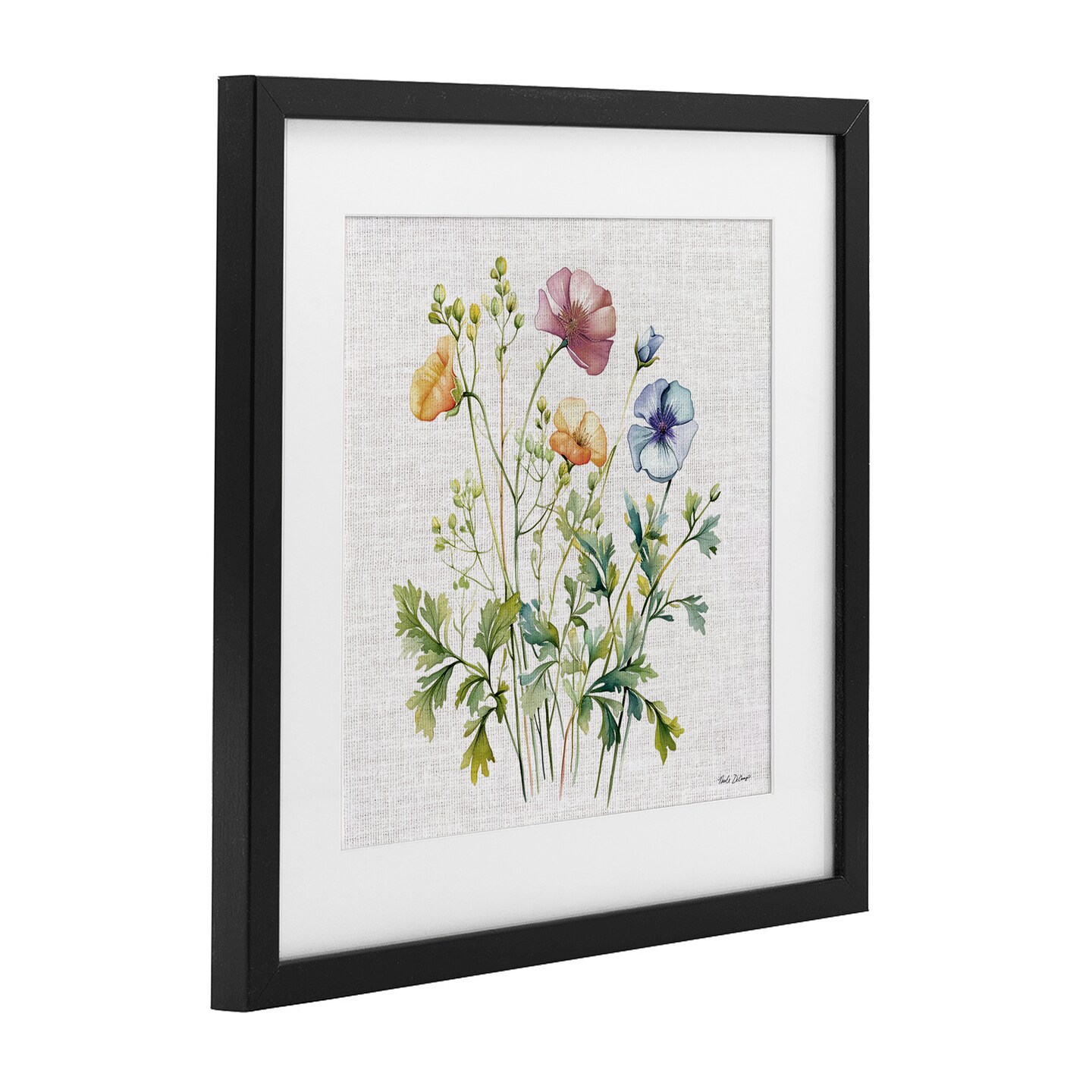Stupell Industries Wild Botanical Bundle Framed Print Under Glass, design by Nicole DeCamp
